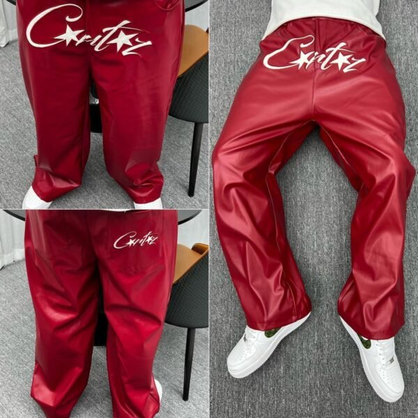 Pantalon en Similicuir Élégance & Audace