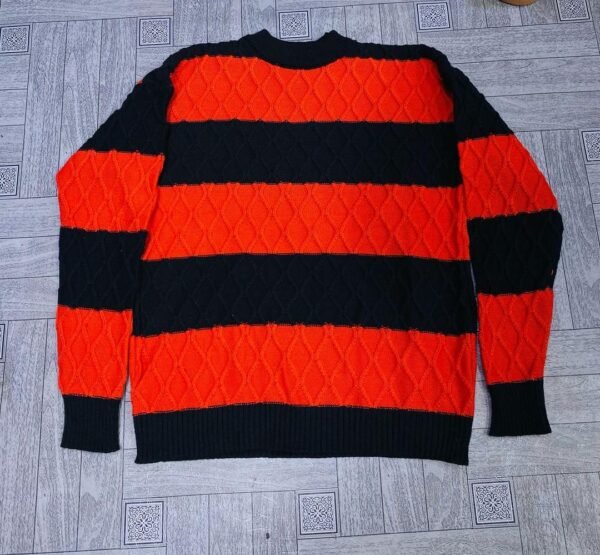 Pull en Tricot Patchwork Style Vintage – Image 6