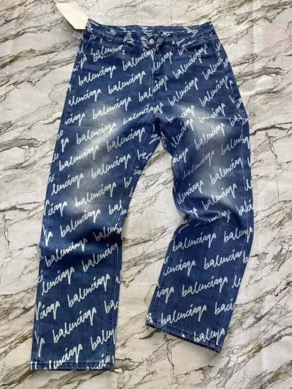 Jean Homme Bleu Motif GG Style Luxe – Image 6