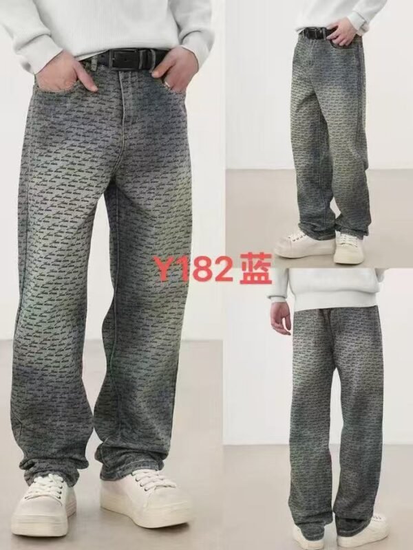 Jean Homme Bleu Motif GG Style Luxe – Image 15