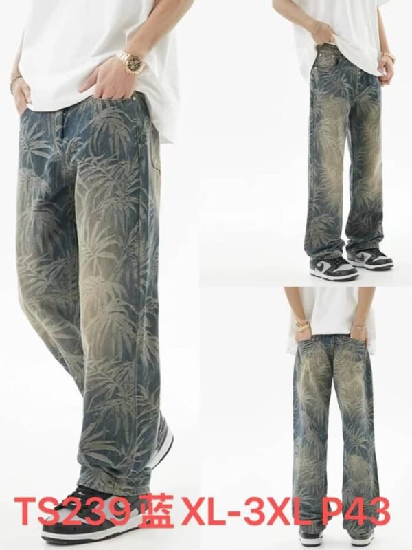 Jean Homme Bleu Motif GG Style Luxe