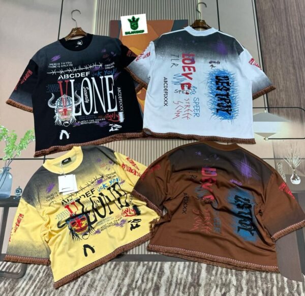 T-shirts oversize streetwear unisexes – Image 5