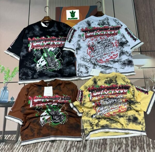T-shirts oversize streetwear unisexes – Image 3
