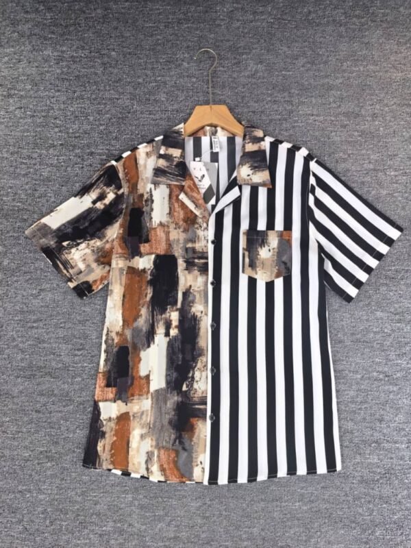 Chemise Manches Courtes – Élégance Décontractée – Image 7