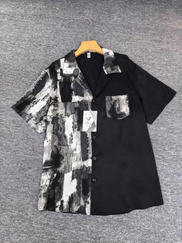 Chemise Manches Courtes – Élégance Décontractée – Image 5