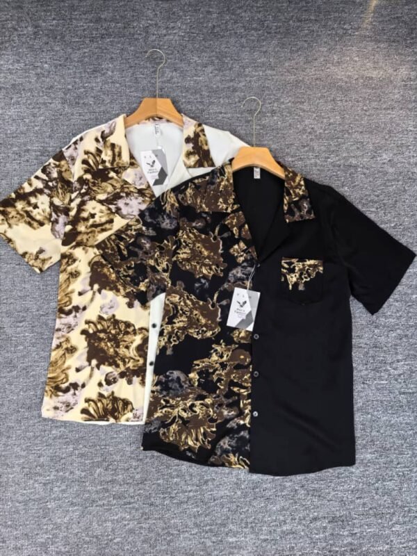 Chemise Manches Courtes – Élégance Décontractée – Image 3