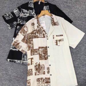 Chemise Manches Courtes – Élégance Décontractée