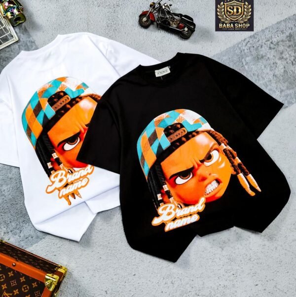 T-shirt Streetwear "Face Logo" – Design Audacieux – Image 18