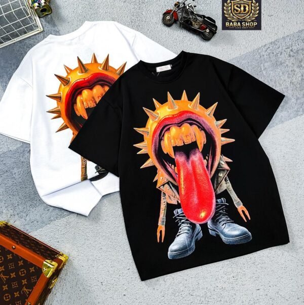 T-shirt Streetwear "Face Logo" – Design Audacieux – Image 5