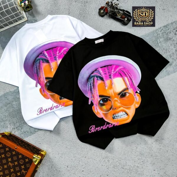 T-shirt Streetwear "Face Logo" – Design Audacieux – Image 7