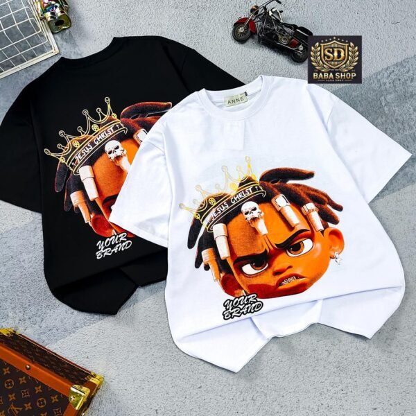 T-shirt Streetwear "Face Logo" – Design Audacieux – Image 9