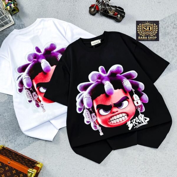 T-shirt Streetwear "Face Logo" – Design Audacieux