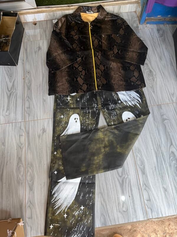 Veste en Cuir Classique – Image 3