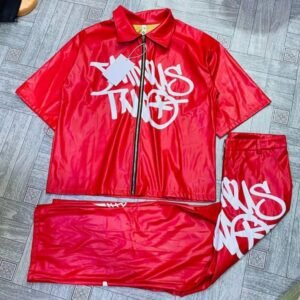 Ensemble Streetwear "Minus Two" Rouge Édition Limitée