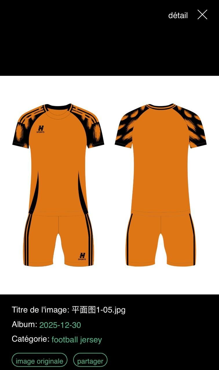 Maillot de Football – Style Sportif et Moderne – Image 5
