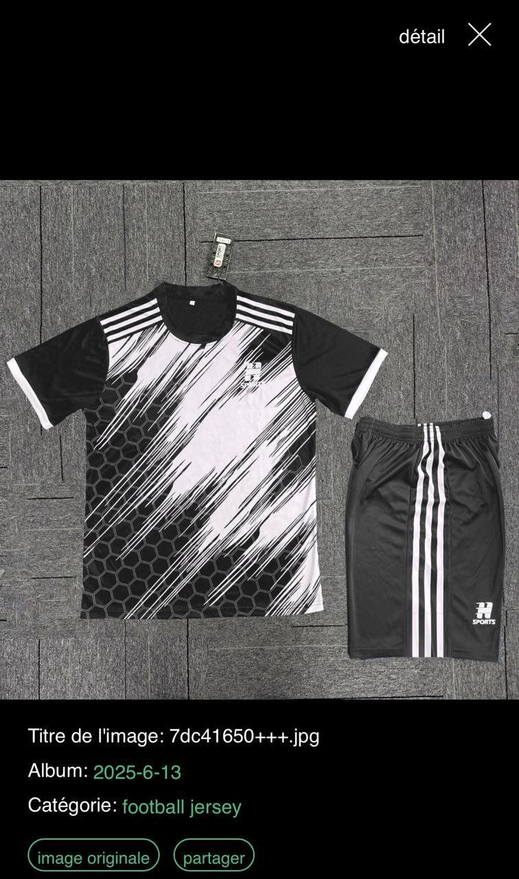 Maillot de Football – Style Sportif et Moderne – Image 4